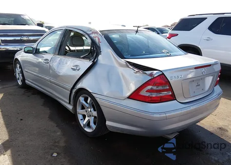 2006 Mercedes-Benz C 230 Sport from USA, damaged, VIN WDBRF52H86F793476